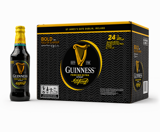 Guinness Export Stout Nigerian 24 x 325 ml Carton