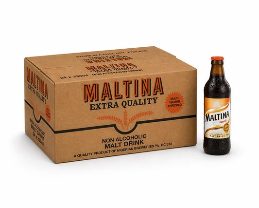 Maltina Nigeria Bottles 24 x 33 cl Carton